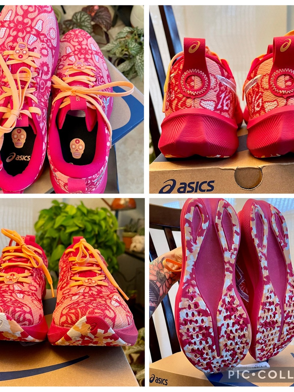 RARE ASICS Noosa Tri 16 Limited Edition Día de Los Muertos | 9 Women’s - Picture 16 of 16
